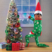 Elf On The Shelf Pigiama Verde