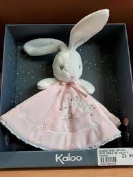 Kaloo Perle - Doudou Rotondo Coniglietto Rosa - 20Cm