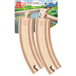 Hape Rotaie Per Curve Ferroviarie Lunghe, 4 Pezzi