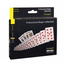 Magia Professional Magic Mazzo Di Carte Svengali + Dvd